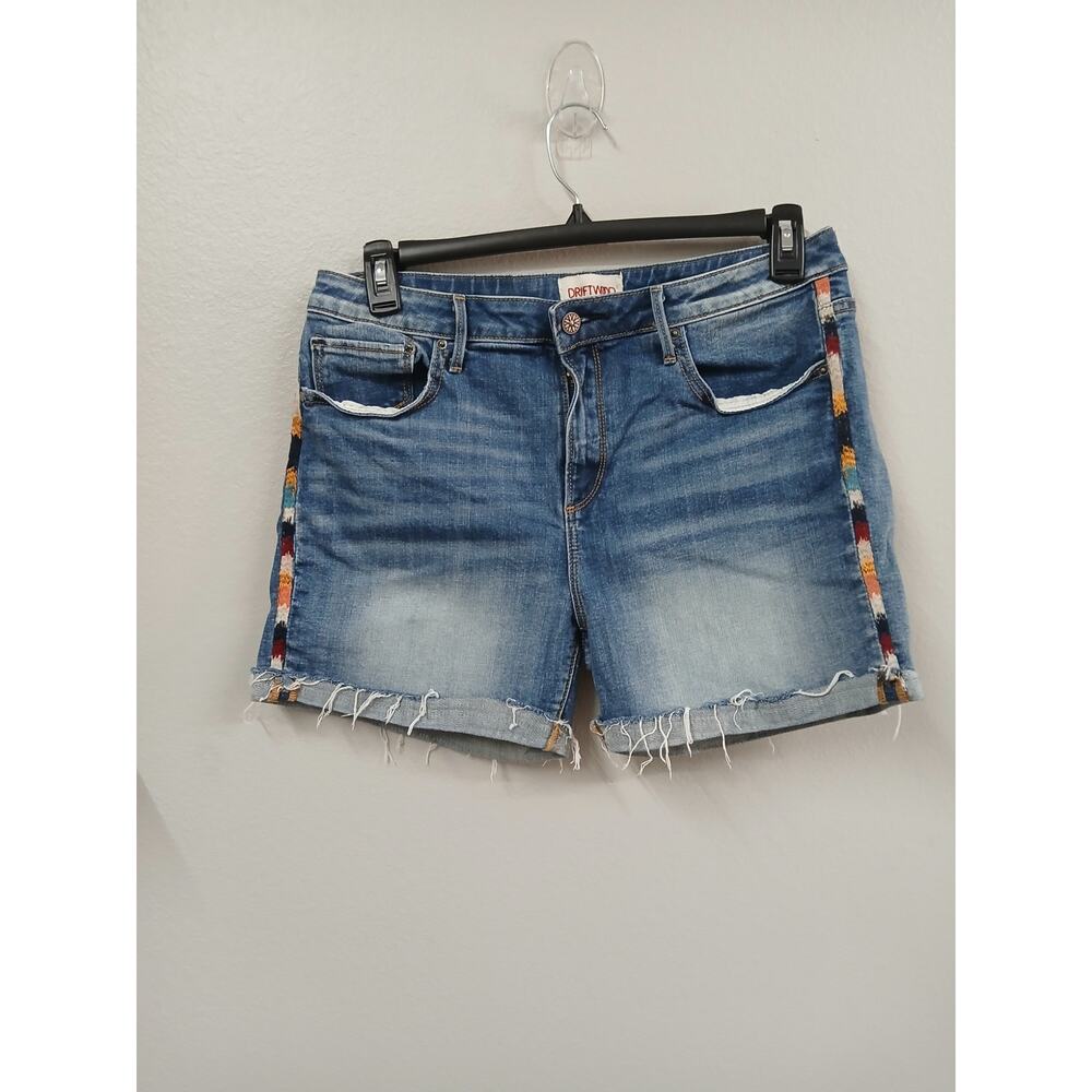 Driftwood Lulu anthriplogie denim shorts,size 31" waist
